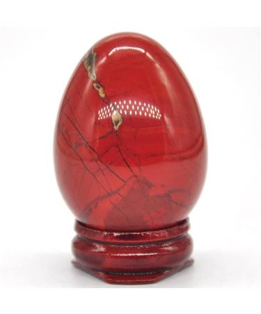 35x50mm Red Jasper Oval Natural Crystal Stone Mineral Specimen - Buy Online on GoSupps.com