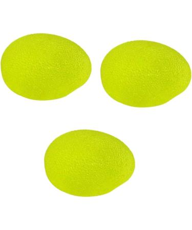 GLEAVI Finger Grip Ball - 3pcs Stress Relief & Finger Exercise Grip Balls for Hand Strengthening - Egg-Shaped Training Tools - Buy Online on GoSupps.com