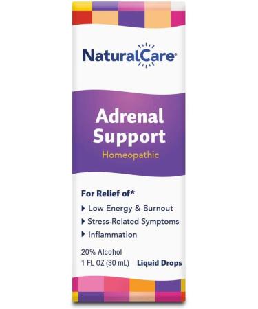 NaturalCare Adrenal Support Homeopathic Drops 1 Fl Oz - Buy Online on GoSupps.com