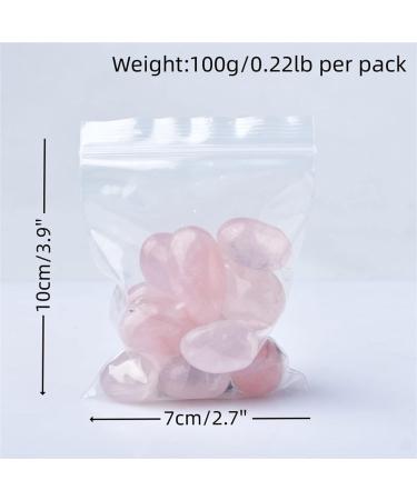 Natural Pink Powder Crystal Gravel Rock Madagascar Rose Quartz Raw Gemstone Specimen Decoration Stone Stone Crystal Reiki 100g 10-30mm - Buy Online on GoSupps.com