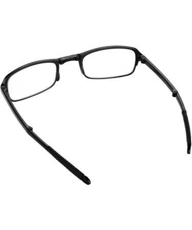 Lightweight Reading Glasses +1.0 to +3.5 - Blue Light Blocking TR90 Foldable Magnifying Glasses for Men & Women - Buy Online on GoSupps.com
