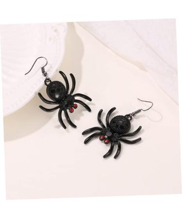VANZACK 3 Pairs Spider Eardrops Drop Earrings for Women & Men - Halloween Costume Party Supplies - Buy Online on GoSupps.com