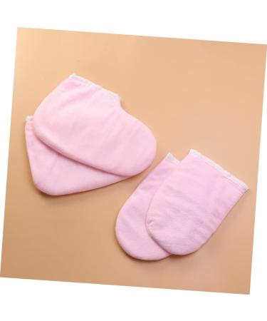 minkissy 2 Pairs Paraffin Wax Gloves Dry Hands Gloves Paraffin Wax Mittens Bath Mitt Heated Glives Mittens Kids Beauty Gloves Paraffin Wax Warmer Mittens Thermal Heated Mitt Product Care - Buy Online on GoSupps.com