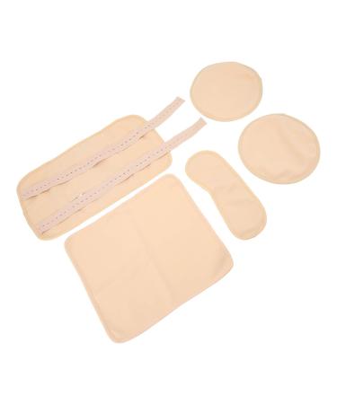 Castor Oil Pack Set - Reusable Skin-Friendly & Adjustable for Neck | International Shipping - Buy Online on GoSupps.com