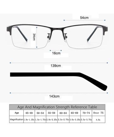 Buy Riccie Men's Multifocal Phototropic Sunglasses - Ultra-Light Metal Frame HD Resin Dioptria +1.0 to +3.0 - Perfect for Outdoor Activities - Buy Online on GoSupps.com