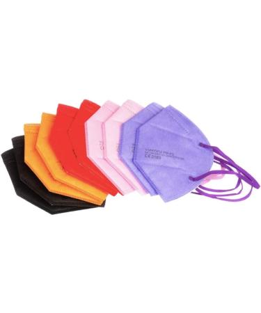 Buy FFP2 Colored Masks - 100 Pack Mixed Colors | Stylish Mouth Protection | Promedicalcare Mundship - Buy Online on GoSupps.com