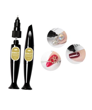 minkissy 2 Sets Filling Glue Pen Nail Glue Gel Nail Art Glue Disposable Second Generation - Buy Online on GoSupps.com