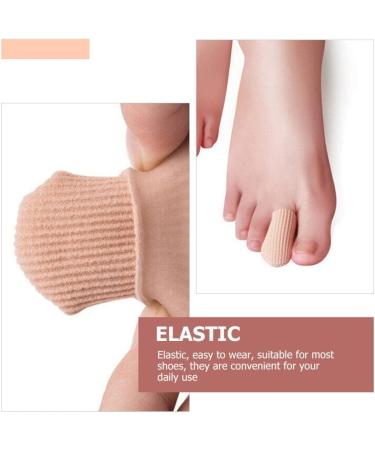 Fabric Toe Protectors - 4pcs Sleeve Covers for Blisters & Ingrown Toenails - Women's Toe Caps - 7x2x2cm - Buy Online on GoSupps.com