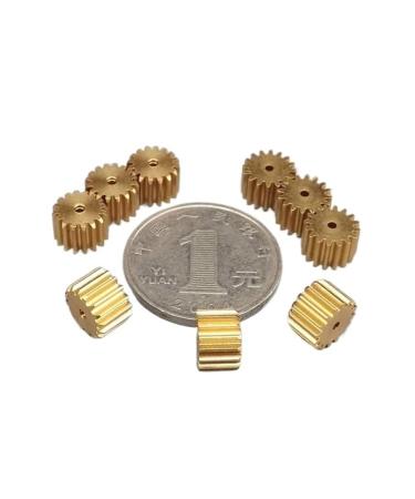 CHANWA metal gear 0.5 die 8 teeth 10 teeth 16 teeth gear motor spindle copper teeth gear parts