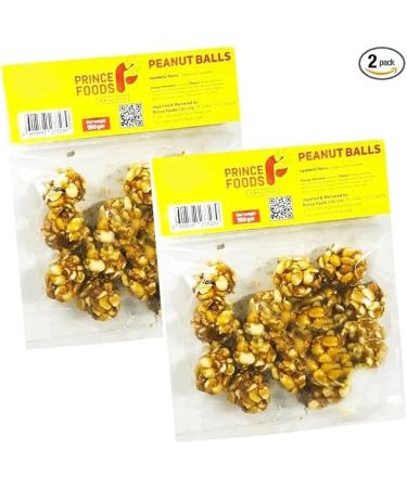 Seelans Superstore Prince Foods Peanut Balls 150G | Peanuts Natural Source of Protein | Nutrient | Dense Food | Indian Origin | Each 150G | Pack Of 2 - Buy Online on GoSupps.com