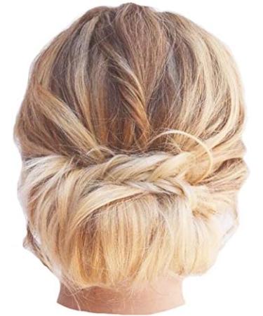 Hair Bun Bump Up Maker Shaper Hollywood Style Sponge Roll for Women - Blonde - Buy Online on GoSupps.com