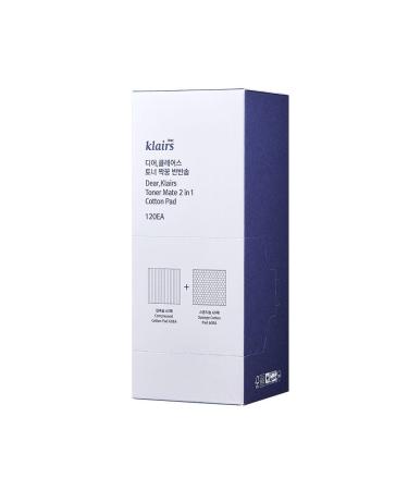 Dear Klairs Toner Mate 2 in 1 Cotton Pad - Buy Online on GoSupps.com