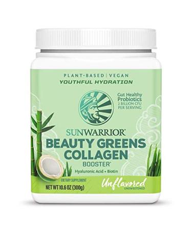 Sunwarrior Beauty Greens Collagen Booster Unflavored 10.6 oz (300 g)