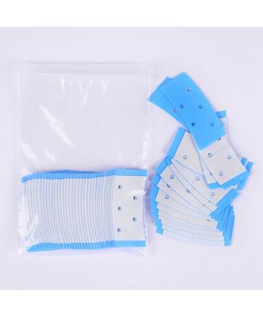Scalewbin 36 Strips Double Sided Adhesive Tape with Five Small Breathable Holes for Wig Toupee Hair Piece - Buy Online on GoSupps.com