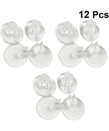 Healifty Transparent Split Toe Cushion Silicone Flip Flops Foot Pad - 6 Pairs | Home Outdoor Comfort - Buy Online on GoSupps.com