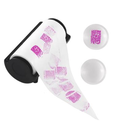 Nail Oil Remover Tool Kit Facile Utiliser pour Manucure Accessoires de Nail Art Femme Noir