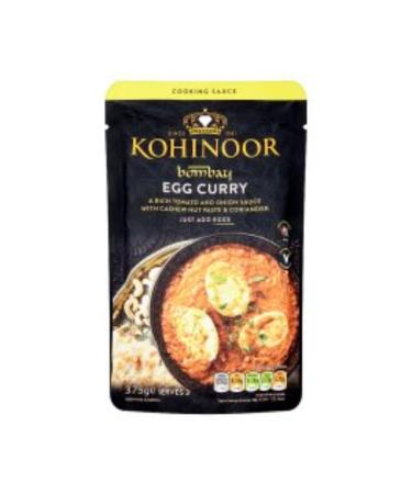 Kohinoor Bombay Egg Curry Cooking Sauce 375gr x 10 pack