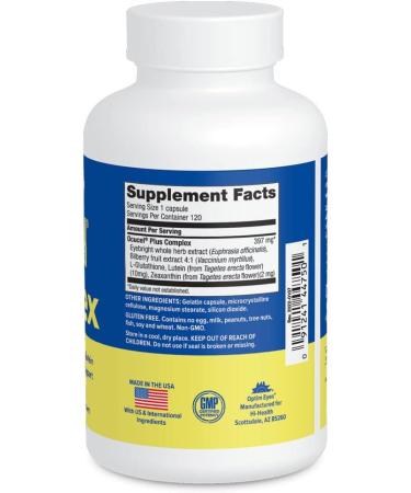 Hi-Health Ocucel Complex Advanced Eye Support Vitamins for Protection from Excessive Use of Computers and Cellphones 120 Capsules - Buy Online on GoSupps.com