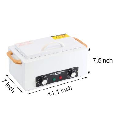 Dry Heat Sterilizer Cabinet 2L with Timer for Manicure Nail Tools, Tattoo & Beauty Spa - Easy to Use - Buy Online on GoSupps.com