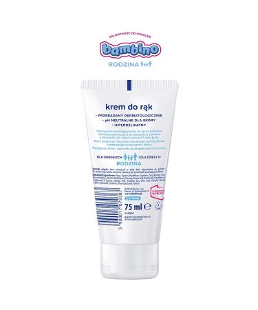 Buy Bambino Family Hand Cream 75ml - Nourishing & Moisturizing for All Skin Types | Fast International Shipping - Buy Online on GoSupps.com
