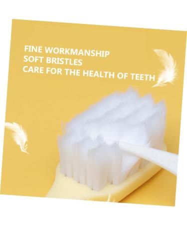 Minkissy 4-Piece Soft Cotton Toothbrush Set for Women & Teens | Portable Handheld Toothbrushes with Clean 3-Page Design - Buy Online on GoSupps.com