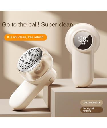 Professional Rechargeable Fabric Shaver with Digital Display Enhanced 6-Leaf Blades for Lint Removal Clothes Furniture-A Durable - Buy Online on GoSupps.com
