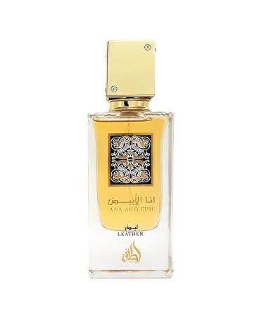 Lattafa Perfumes Ana Abiyedh Leather - EDP 60ML (2.0 OZ) Oriental with a Classic Combination of Oudh Roses & Vanilla. (Ana Abiyedh Leather) - Buy Online on GoSupps.com