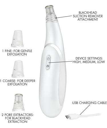 True Glow by Conair MD02C Microdermabrasion Beauty Tool white - Buy Online on GoSupps.com