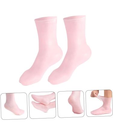 minkissy 2 Pairs Moisturizing Socks Beach Socks Moisturizing Foot Cover Foot for Dry Cracked Feet Spa Day Cuticles Socks Gloves Womens Glives Dry Feet Socks Dry Skin Sebs Damping Girl - Buy Online on GoSupps.com