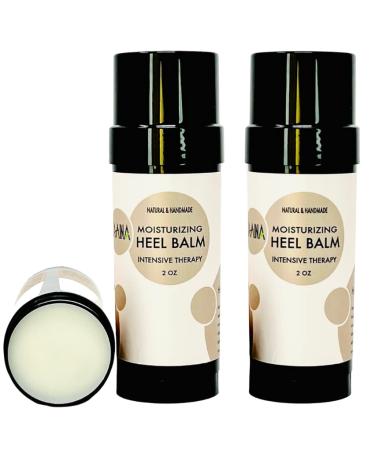 Heel Balm Stick 100% Natural, Miracle Foot Cream for Fast Relief, Intensive Moisturizing Foot Care Therapy Heel Balm for Dry, Cracked Heels, Feet, Elbow, Knees, Pedicures, Natural Foot Care 2 Ounce by ZAAINA 2 Ounce (Pack …