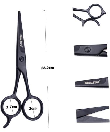 Vibrissa Scissors - Stainless Steel Nose Hair Trimmer & Eyebrow Scissors | Precision Grooming Tool for Men & Women - Buy Online on GoSupps.com