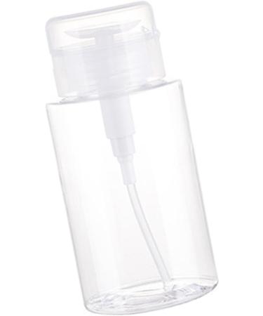 Push Down Dispenser Bottle Pressure Pump Dispenser Bottle Portable Multifunction for Makeup Remover (200ml) - Buy Online on GoSupps.com