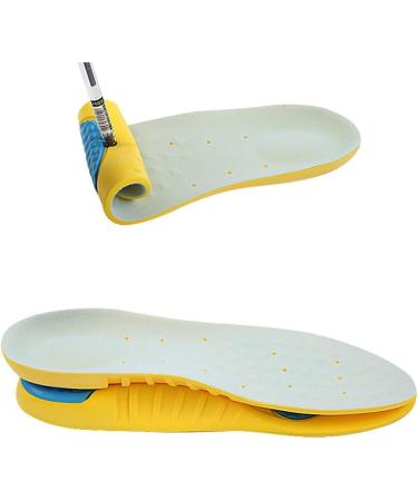 Memory Foam Insoles for Men Women & Kids - Arch Support Cushion & Pain Relief - Shock Absorbing Shoe Inserts (Size S - Buy Online on GoSupps.com