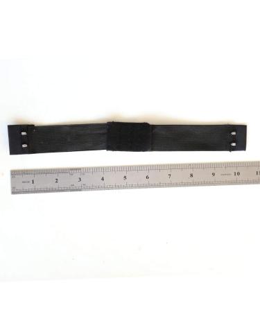 Adjustable Elastic Bands for Wigs - 5pcs Black Sewing Bands 1.2 x 9.5 - ZigZag Hair - Buy Online on GoSupps.com