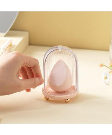 1pc Beauty Egg Storage Box Powder Puff Box Travel Breathable Pctg Pink - Buy Online on GoSupps.com