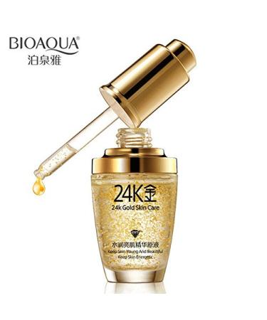 BIOAQUA 24K Gold Essence Collagen Mask - Hydrating Hyaluronic Acid Skin Care for Radiant Face | International Shipping - Buy Online on GoSupps.com