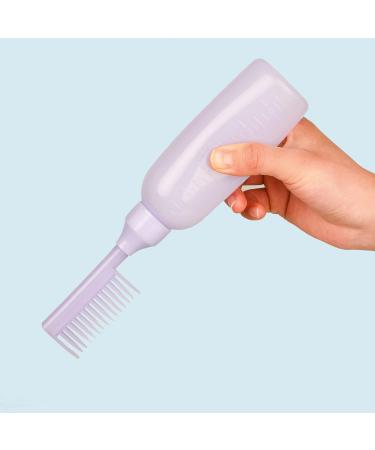 XNHIU 3 Pack Root Comb Applicator Bottle Hair Dye Bottle with Scale Hair Dyeing Bottles - Buy Online on GoSupps.com