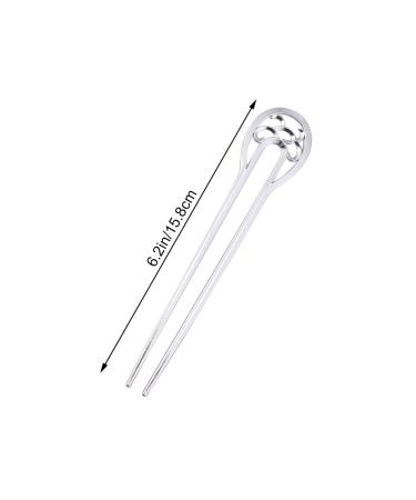 Lurrose U-Shaped Hair Fork - Retro Wooden Hair Sticks for Women & Girls | Chinese Hairpins Headdress - Buy Online on GoSupps.com
