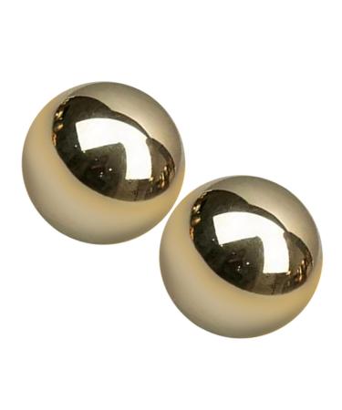 2st gymnastics ball made of brass precision balls made of solid metal baoding fitness ball massage roller ball older wrist massage ball shiny ball the ball roll metal ball