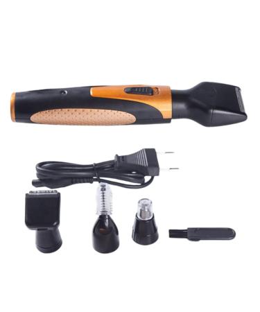 4-in-1 USB Rechargeable Nose Hair Trimmer | Facial Hair Shaver & Eyebrow Beard Remover - Shop Internationally - Buy Online on GoSupps.com