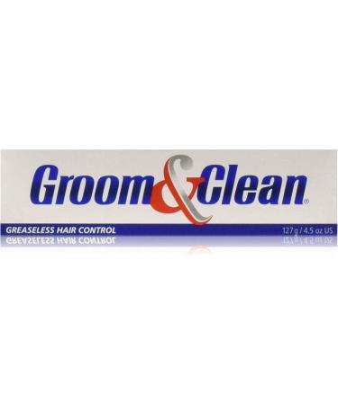 Groom & Clean Greaseless Hair Control 4.50 oz (Pack of 2) 4.5 Ounce (Pack of 2)