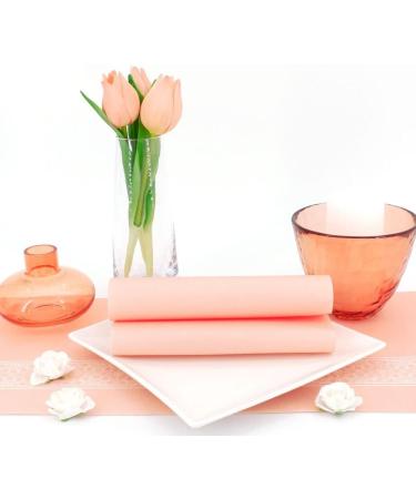 50 APARTina Peach Airlaid Napkins - Premium Fabric-Like Disposable | 33x33 cm | Ideal for Events & Gatherings - Buy Online on GoSupps.com