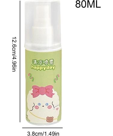 Hugsweet Cool Spray - 80ml Full Body Cooling Mist - Refreshing Protective Spray Skin-friendly Instantly Reduce Temperature Spray Small And Lightweight For Outdoor Activities green dog - Buy Online on GoSupps.com