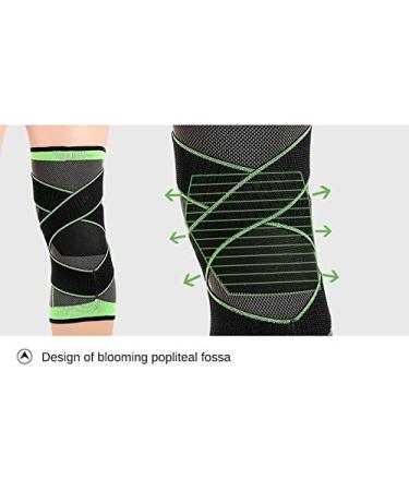 Knee Sleeve Compression Support for Joint Pain Relief - Improved Circulation - Size Medium - Buy Online on GoSupps.com