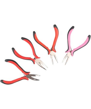 Remover Plier Hair Capsules Tongs 3 Holes Mini Plier for Micro Nano Ring Hair Extensions Applicates 1Pc Hair Extension Pliers Hair Extension Pliers (Color : Red-01) - Buy Online on GoSupps.com