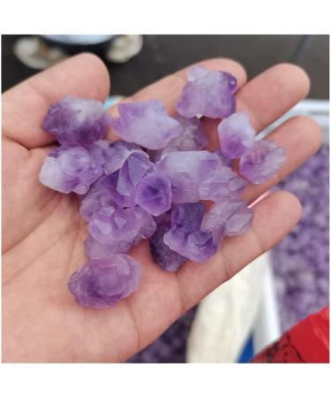 Natural Amethyst Raw Quartz Small Cluster Reiki Stone Crystal Point Specimen Home Decor Raw Crystals Beautiful Crystal Cluster (Size : 60g) - Buy Online on GoSupps.com