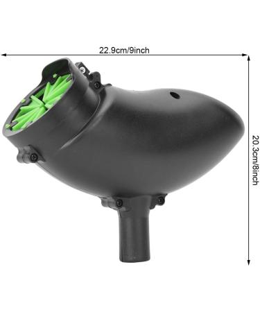 Vbestlife Sports Paintball Hopper - 200 Round Plastic Hopper with Speed Feed Loader | Paintball Accessory - Buy Online on GoSupps.com