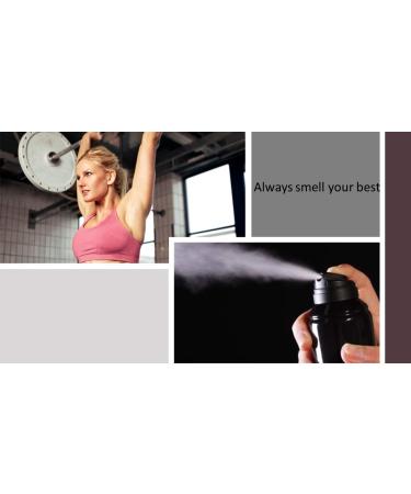 Go Girl Post Workout Body Spray - 3.5 oz - Breaks Down Foul Odors on Skin, Hair & Clothing - Buy Online on GoSupps.com