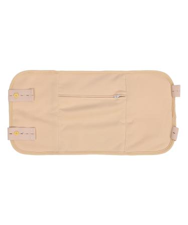 Castor oil pack castor oil wrap Castor Oil Pack Kit button style care belt for essential oils cotton flannel flanell compression wrap for liver helps while sleeping improves khaki