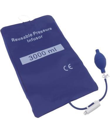Xcello 3000ml Pressure Infusion Bag with Pressure Display Column Good Airtightness for Emergency Transfusion - Buy Online on GoSupps.com